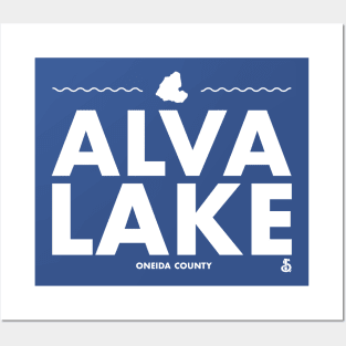 Oneida County, Wisconsin - Alva Lake Posters and Art